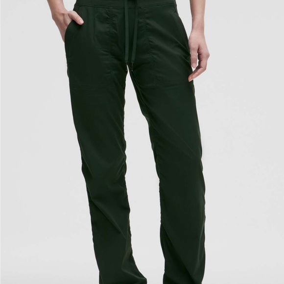 lululemon athletica Pants - Lululemon Athletica Dark Green Track Pants
